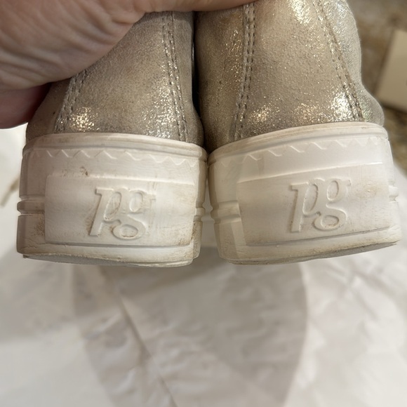 Paul Green mineral metallic size 7 platform sneaker, great condition. - Picture 5 of 9